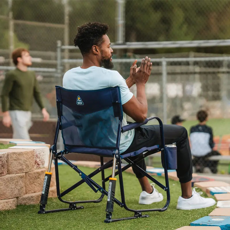 Smooth Motion Freestyle Rocker Elite - Choice 460 - Freestyle Rocker Portable Outdoor Folding Chair Detail