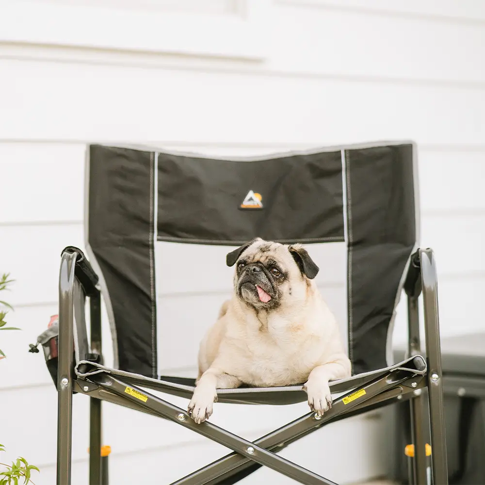 Patented Spring-Action Freestyle Rocker XL - Choice 552 - RoadTrip Rocker Smooth Motion Camp Chair Detail