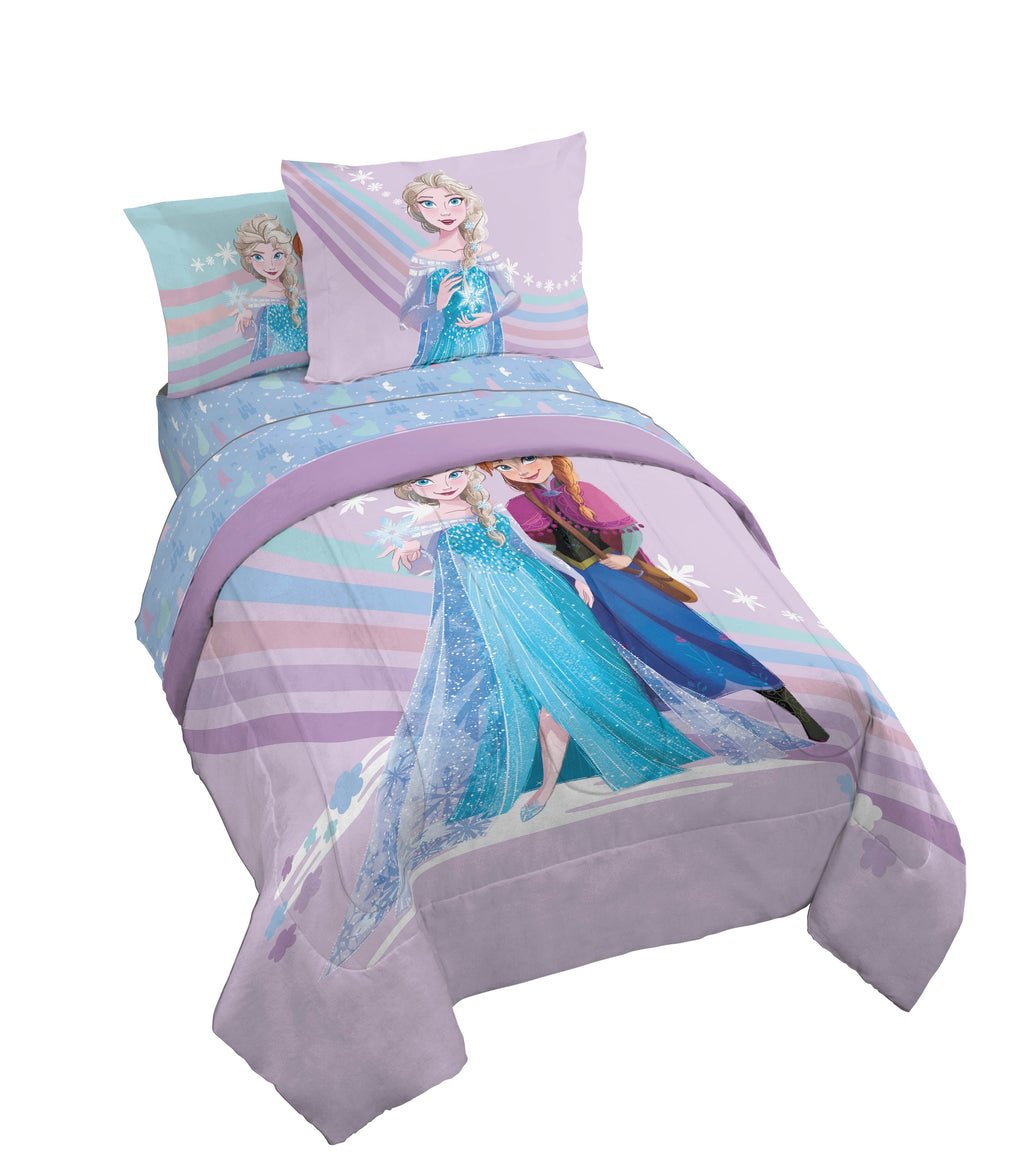 Heavyweight Warmth The Poet Inside 5 Piece Twin Size Kids Comforter Set wth Sham - Super Soft Elsa Bed Set for Kids - Luxurious Quilted Duvet Cover Set - Default Title