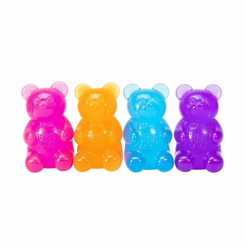 Animal-Shaped NeeDoh Gummy Bear | Edition Canyon Forest - Dino Character Malt-Gel Filled Sensory Glob Detail