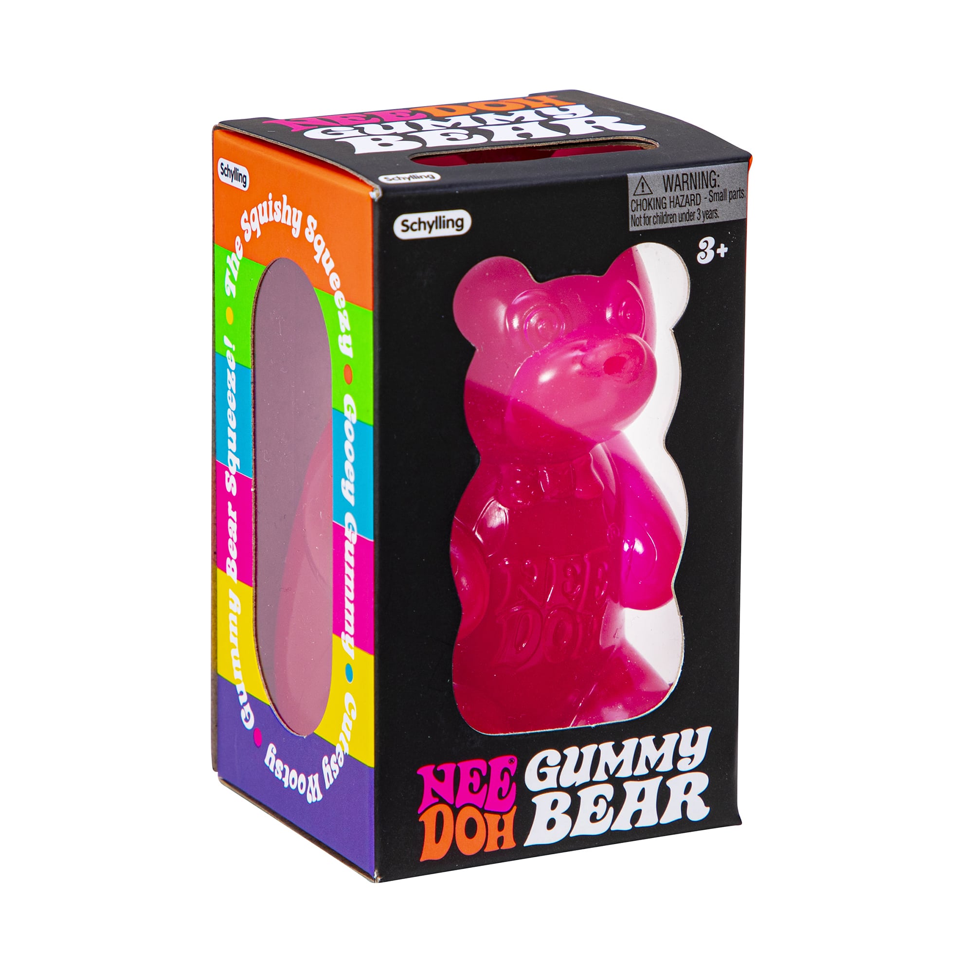 Animal-Shaped NeeDoh Gummy Bear | Edition Canyon Forest - Dino Character Malt-Gel Filled Sensory Glob - Surprise Me! (Random Color)