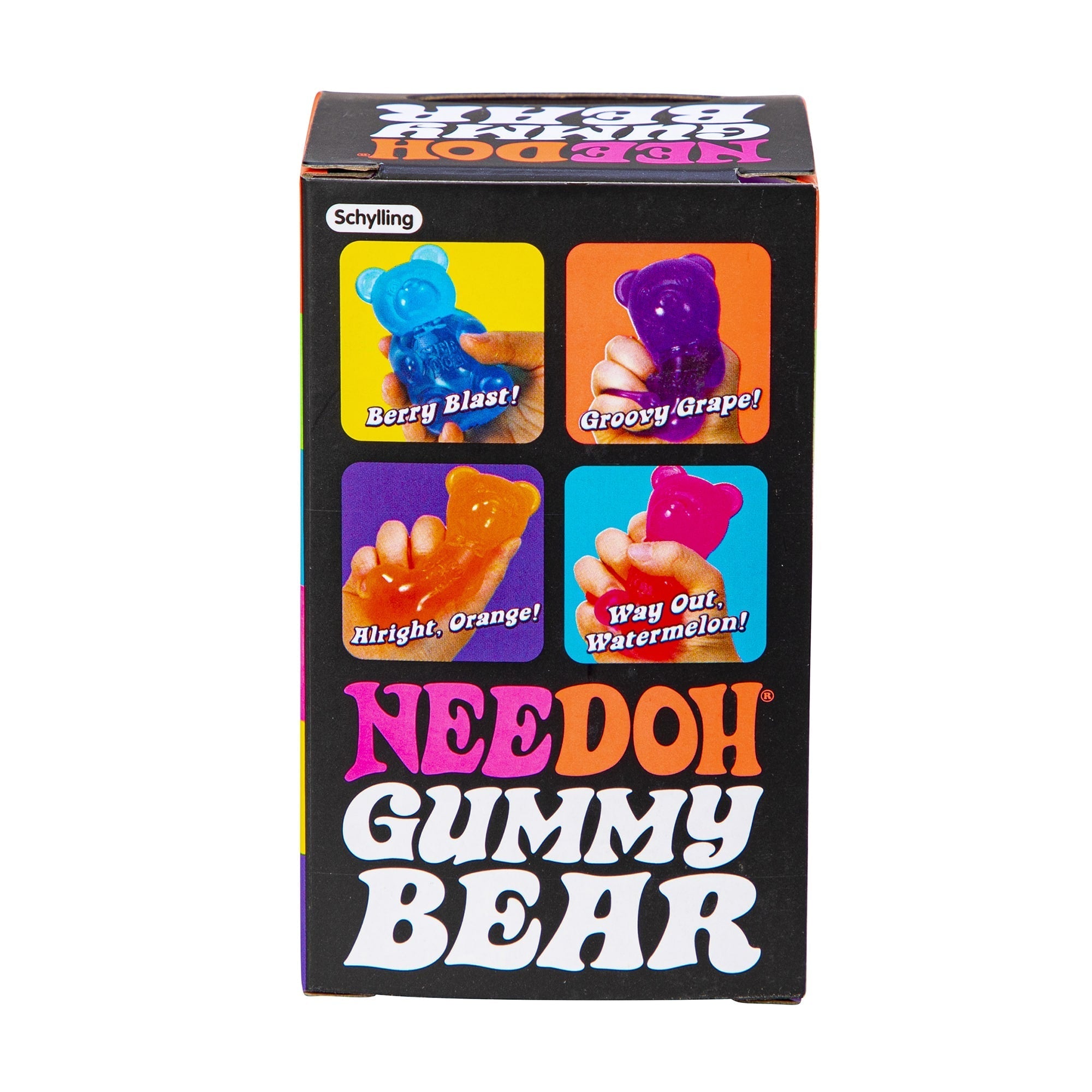 Animal-Shaped NeeDoh Gummy Bear | Edition Canyon Forest - Dino Character Malt-Gel Filled Sensory Glob Detail