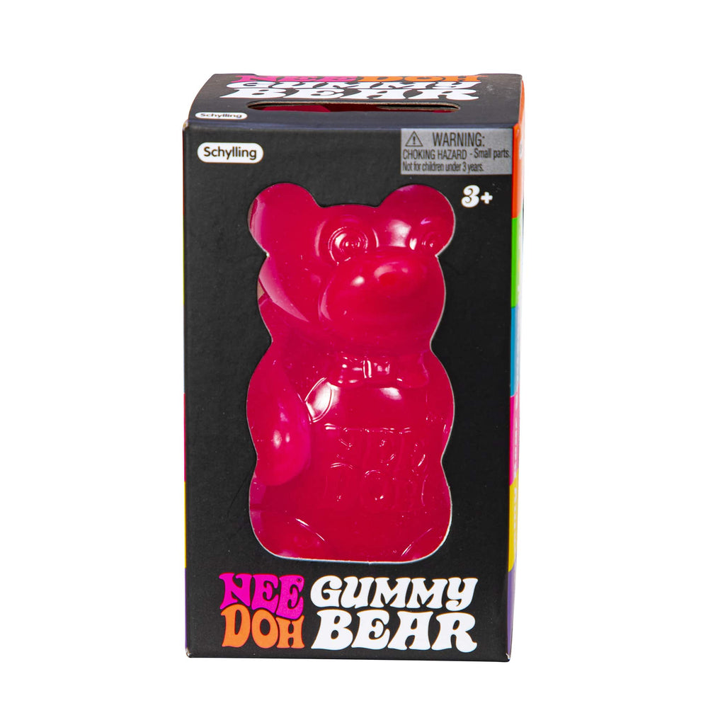 Animal-Shaped NeeDoh Gummy Bear | Edition Canyon Forest - Dino Character Malt-Gel Filled Sensory Glob Detail