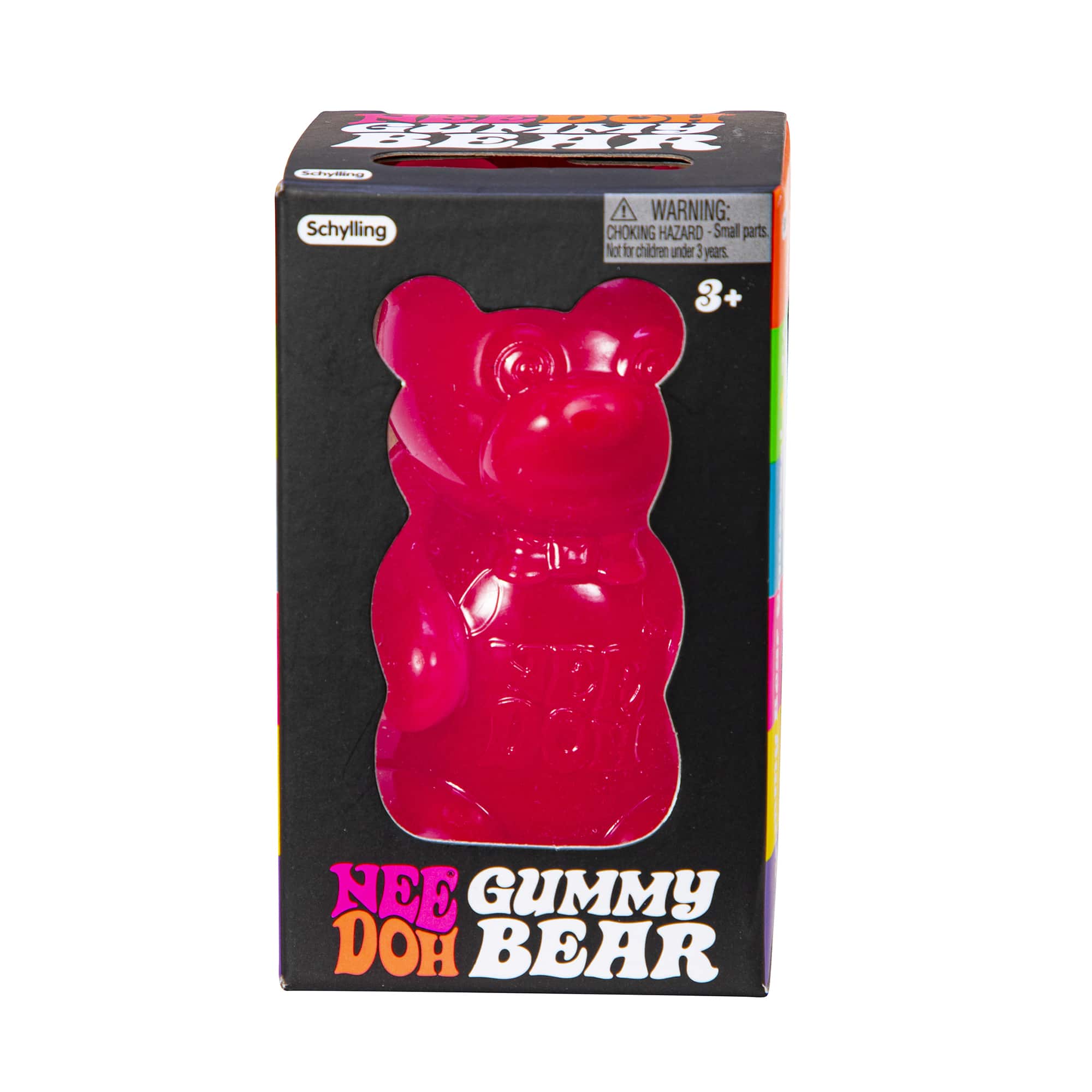 Animal-Shaped NeeDoh Gummy Bear | Edition Canyon Forest - Dino Character Malt-Gel Filled Sensory Glob Detail