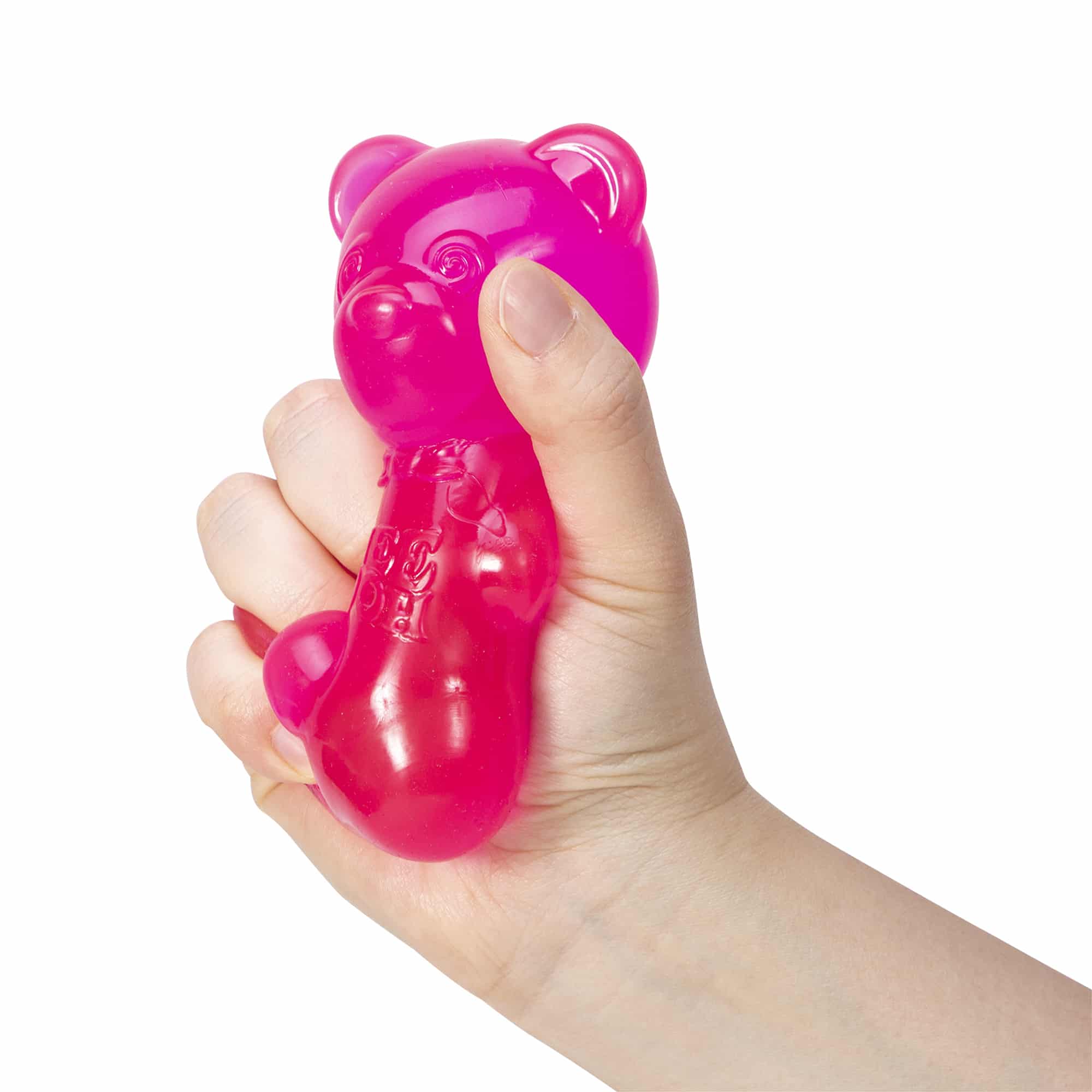 Animal-Shaped NeeDoh Gummy Bear | Edition Canyon Forest - Dino Character Malt-Gel Filled Sensory Glob Detail