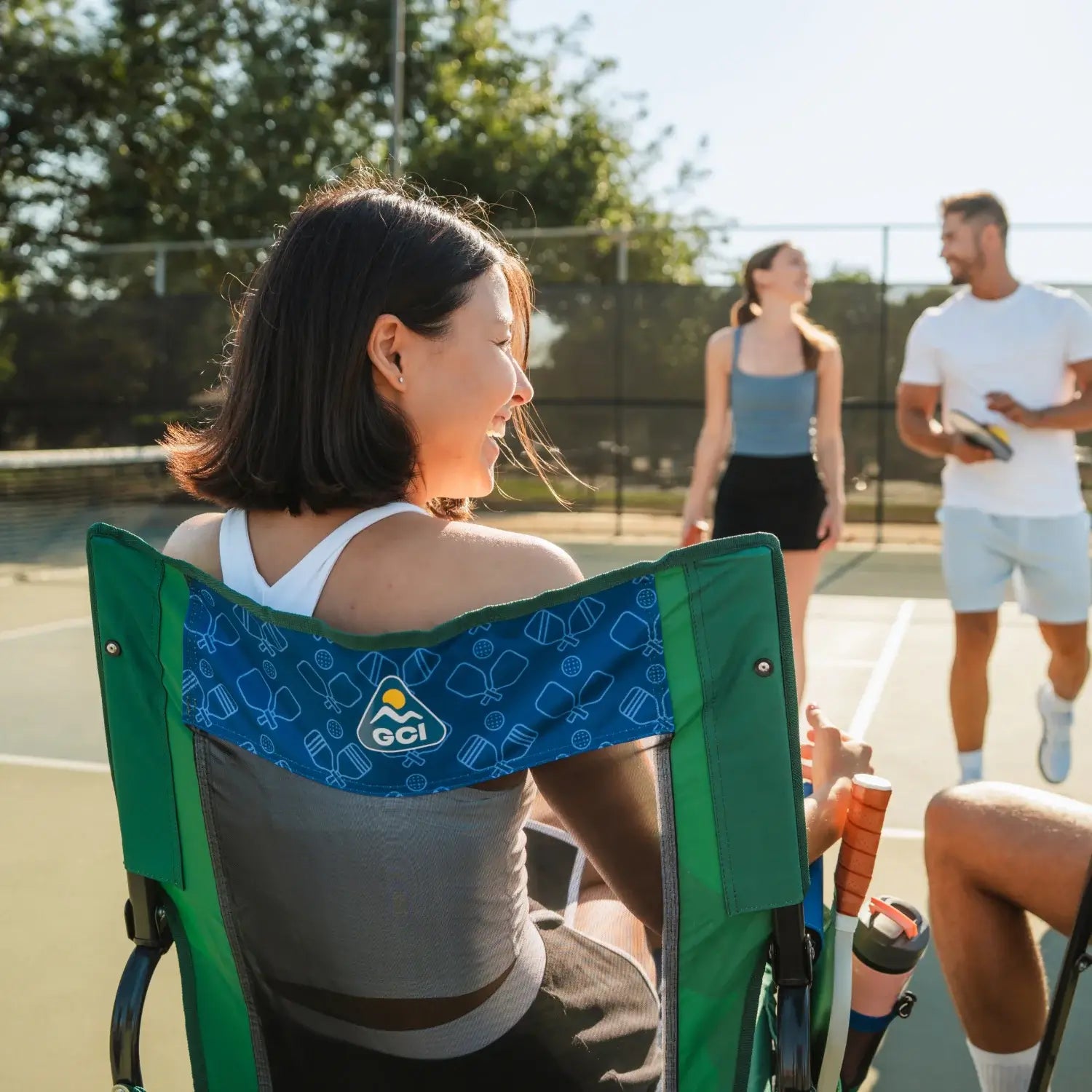 Heavy-Duty Freestyle Stowaway Rocker - Choice 794 - RoadTrip Rocker Smooth Motion Camp Chair Detail