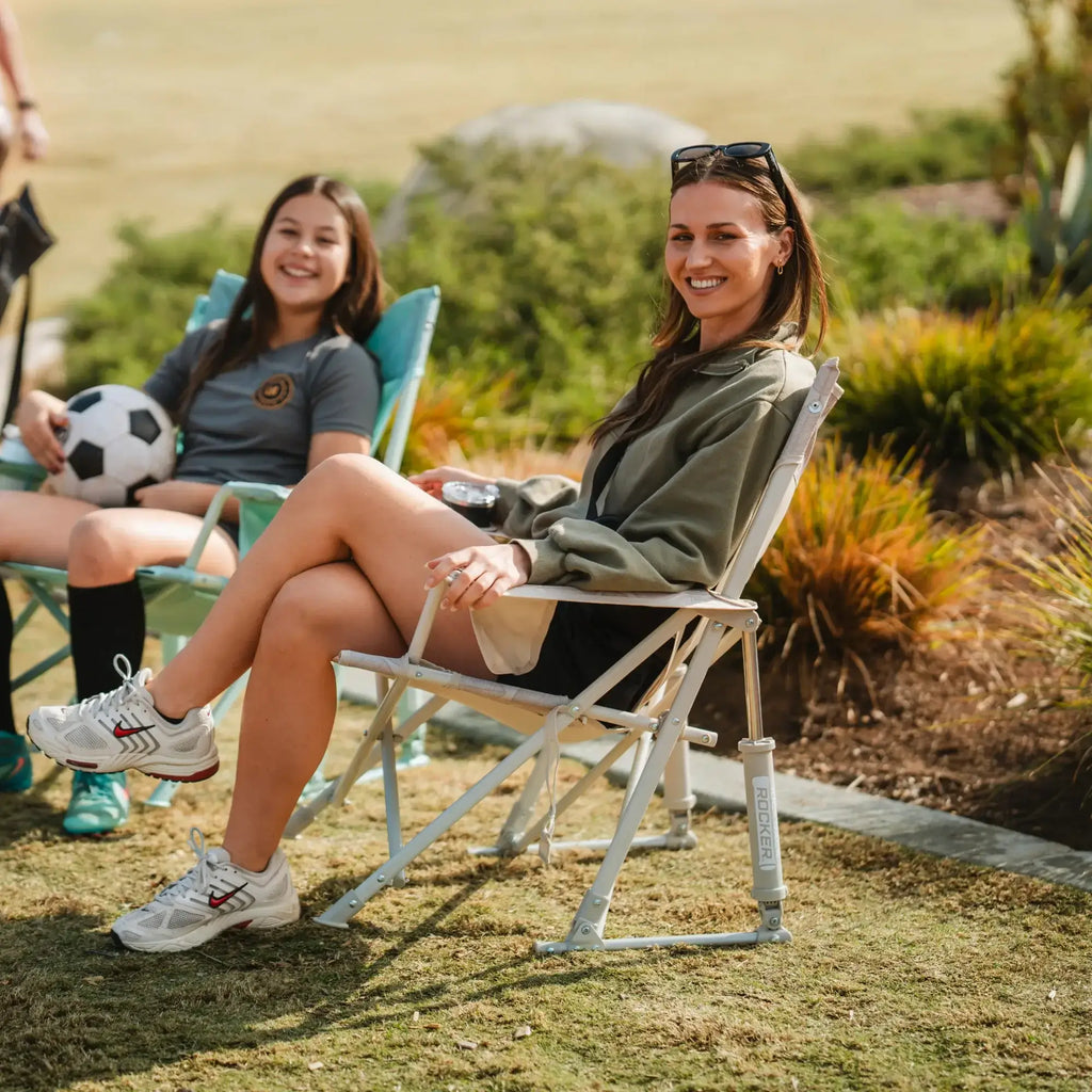 Smooth Motion Kickback Rocker - Choice 345 - RoadTrip Rocker Smooth Motion Camp Chair Detail