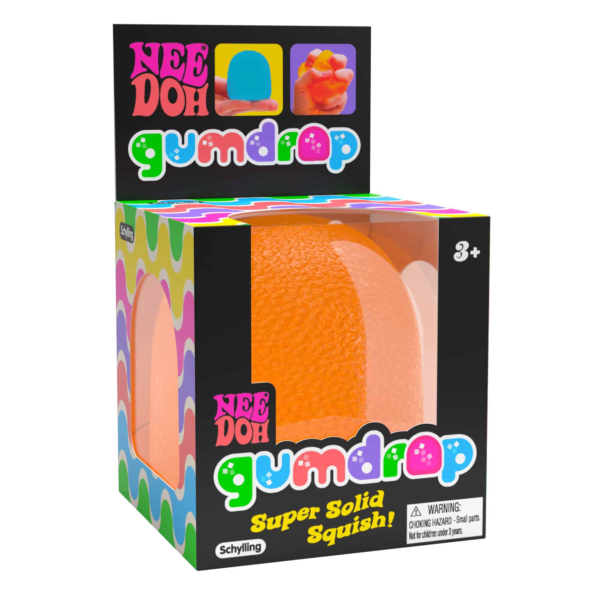 Sweet Treat Shaped NeeDoh Gumdrop | Edition Juniper Flare - Deliciously Soft Cupcake Sensory Glob - Surprise Me! (Random Color)
