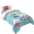 Luxurious Quilted Gabby's Dollhouse Kids Comforter and Pillowcase, 2-Piece Set, Twin/Full, Reversible - Cloud-Like Soft Lightweight Bed Comforter - Default Title