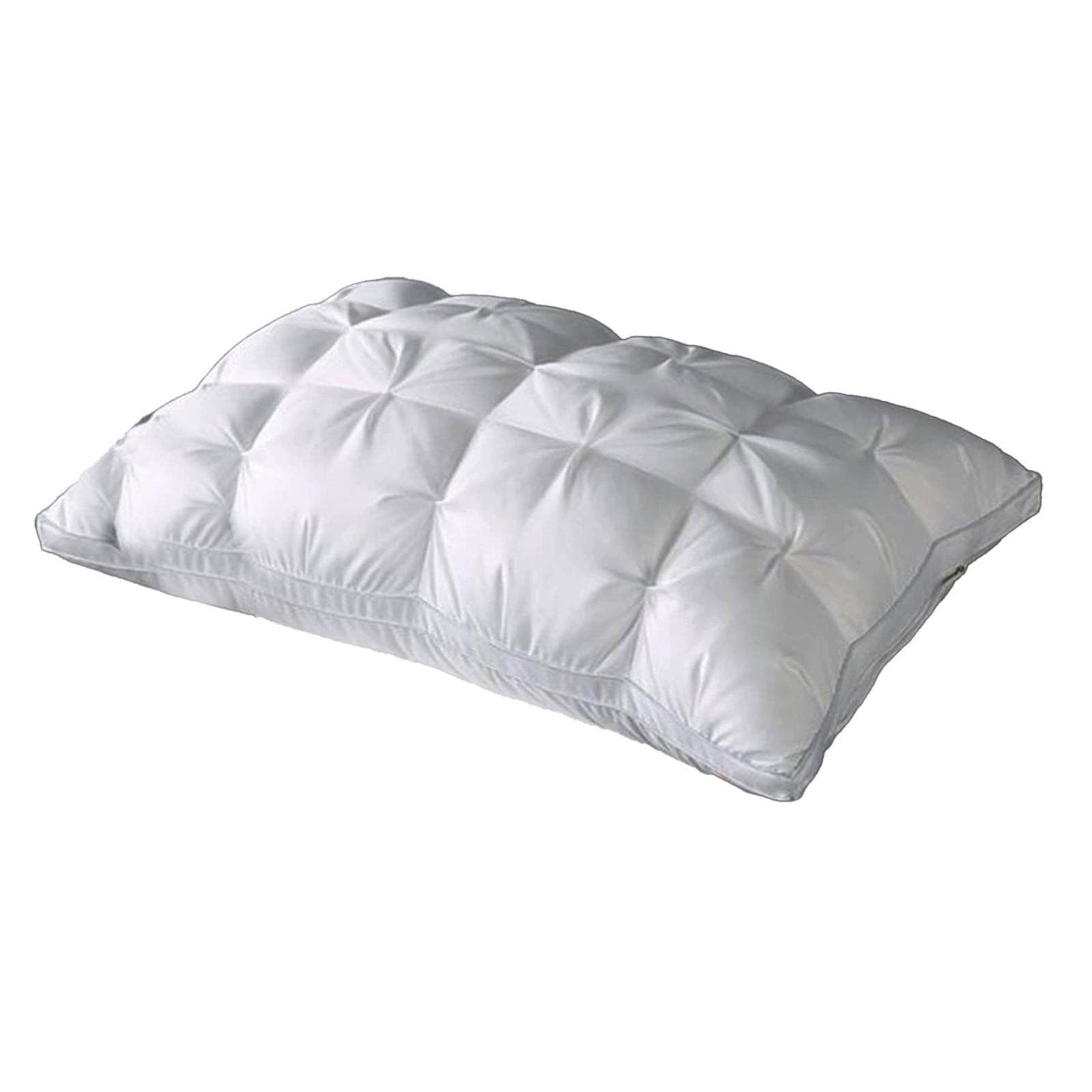 Ergonomic Memory Foam Goose Down Pillow and Feather Pillows for Neck/Back/Side Sleepers, Premium Soft Down Fill Standard Size Pillow for Sl... - Ergonomic Memory Foam Pillow for Neck Pain Support - Default Title