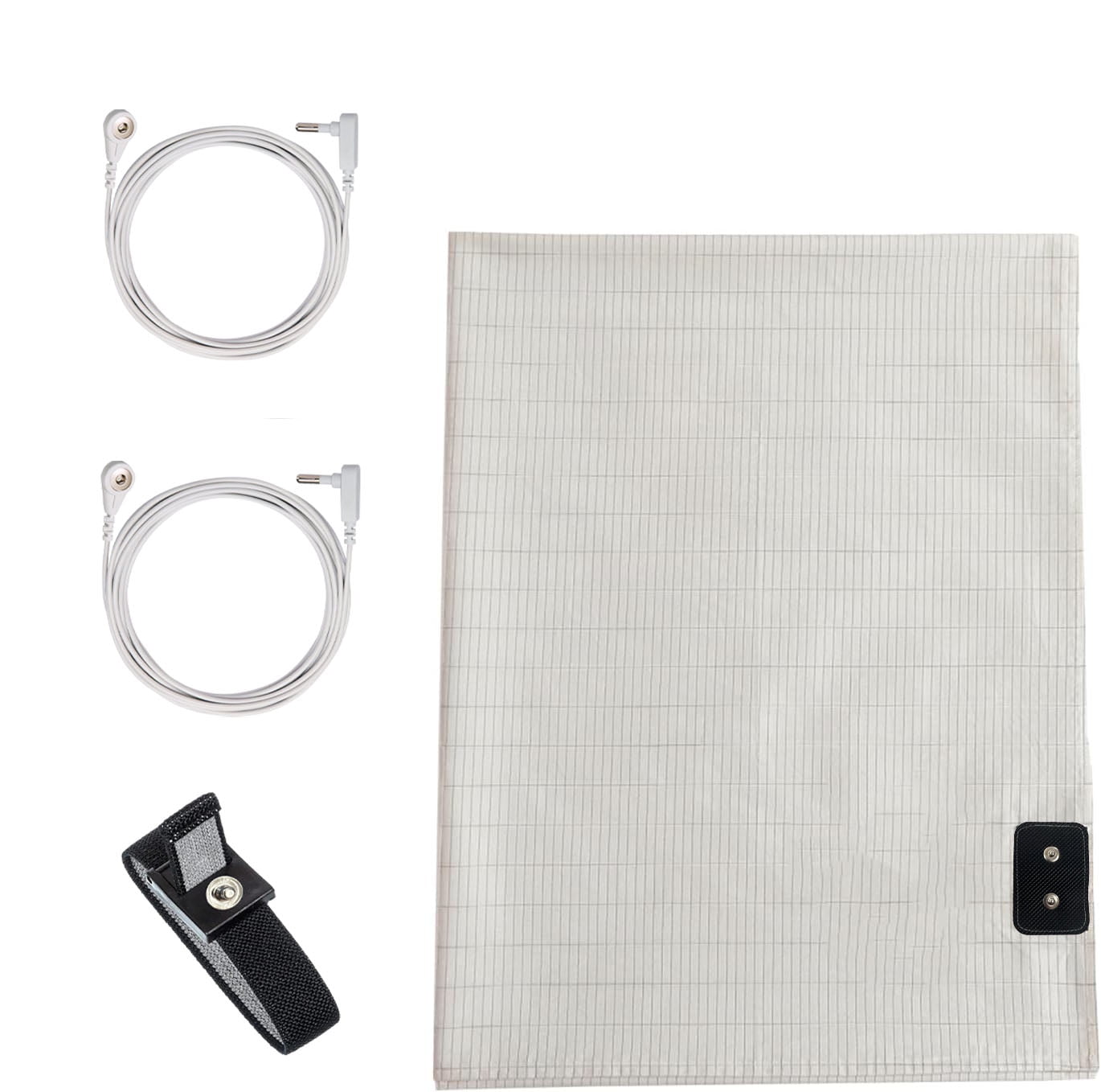 Ultra-Soft Grounding Sheets 39 * 75 inch, Conductive Grounding Sheets with Grounding Cord, Grounding Sheets for Earth with Silve... - Cooling Hotel Quality Bedding Sheets and Pillowcases - Default Title