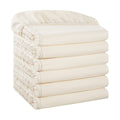 Ultra-Soft Brushed Microfiber Fitted Sheets - Bedding Essentials - Full - (6 Pack) Ivory - Luxury Bed Sheet Set with Deep Pockets - Default Title