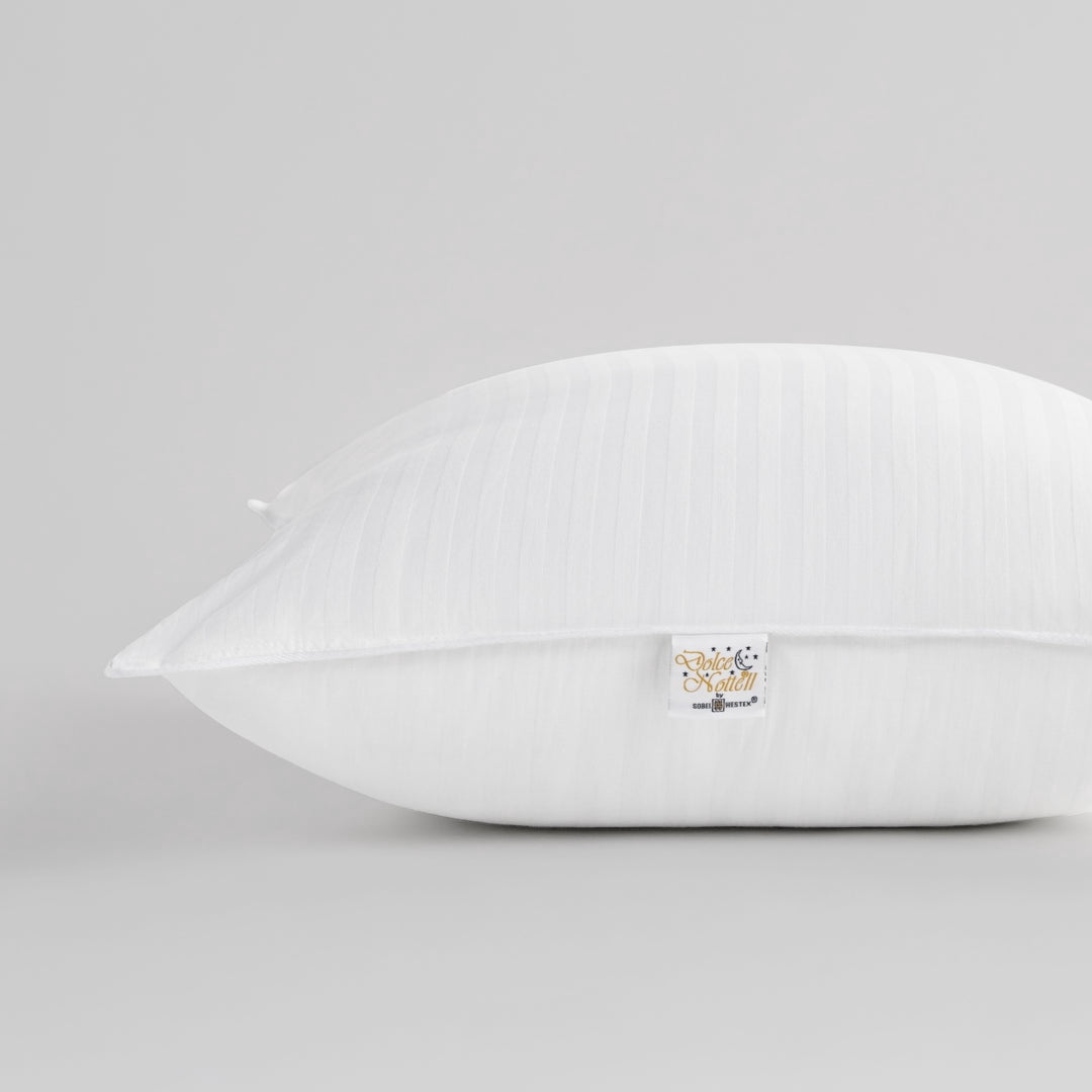 Orthopedic Support Dolce Notte II Stomach, Side and Back Sleeper Bed Pillow for Sleeping | Hotel and Resort Quality | Hypoallergenic, Do... - Orthopedic Shredded Foam Bed Pillow Set - Default Title
