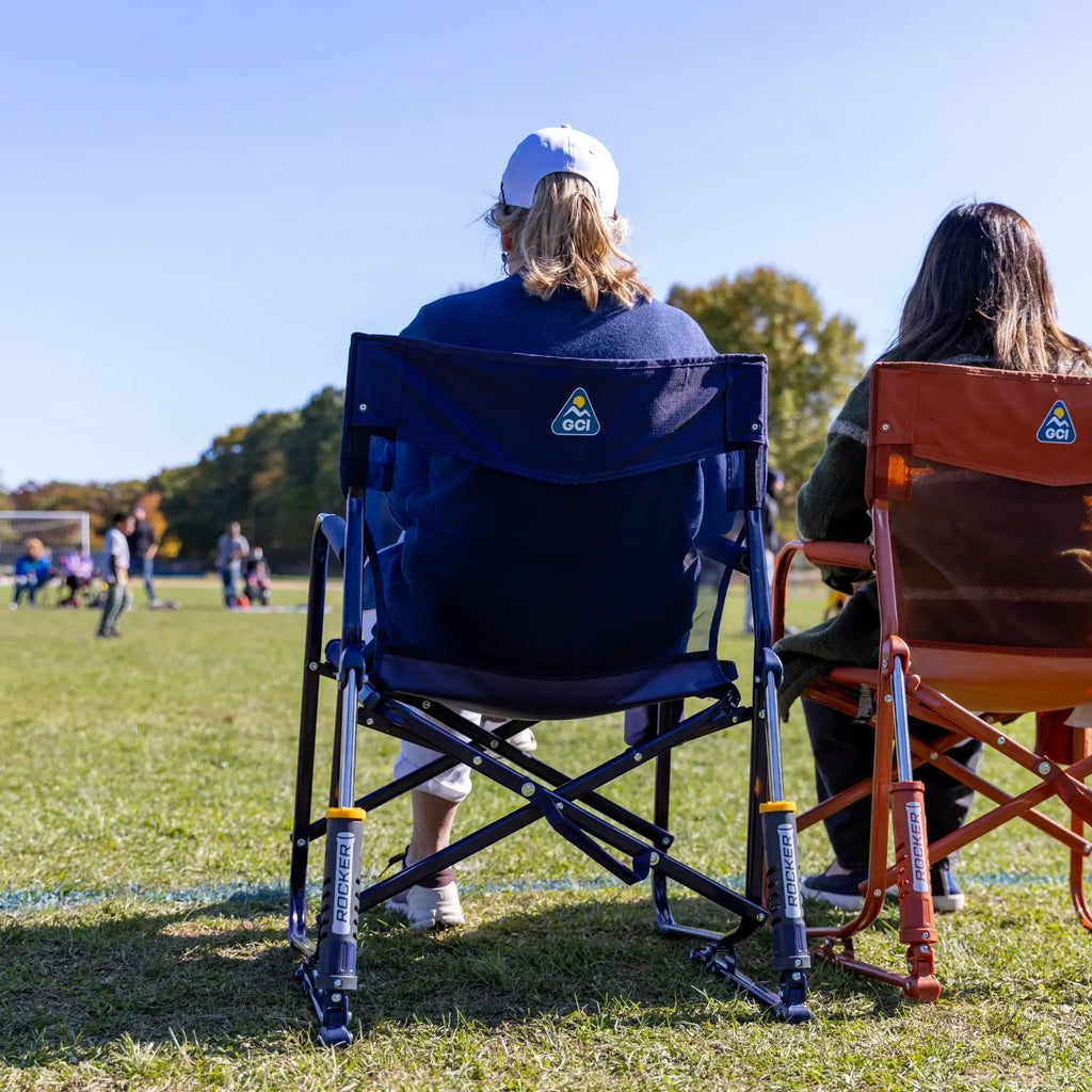 Smooth Motion Freestyle Rocker Elite - Choice 460 - Freestyle Rocker Portable Outdoor Folding Chair Detail