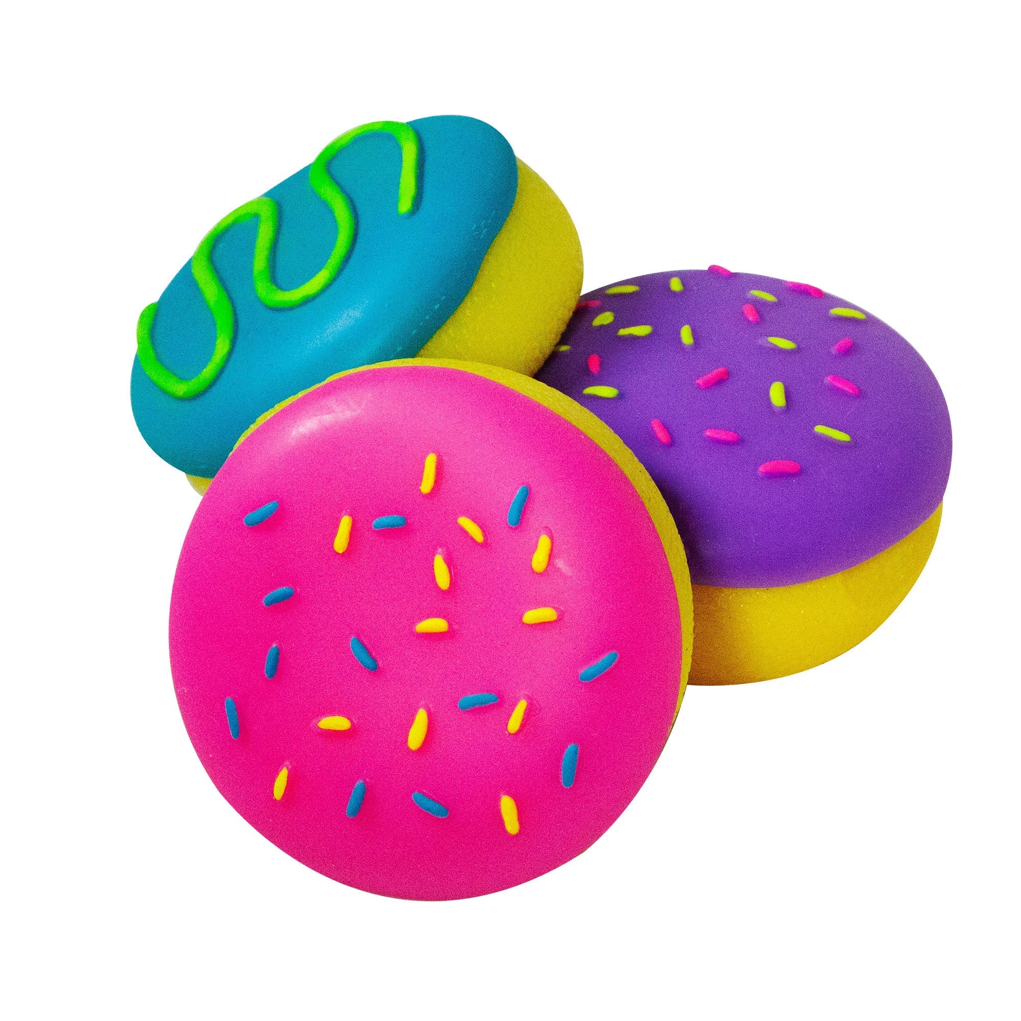 Whimsical Doughnut Jelly Dohnut NeeDoh | Signature Seaside Lane - Deliciously Soft Cupcake Sensory Glob Detail