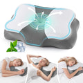 Orthopedic Support Memory Foam Cervical Pillow for Sleeping Support - Orthopedic Bed Pillow for Neck, Shoulder Pain Relief, Adults, Side... - Hotel Quality Plush Sleeping Pillows - Default Title