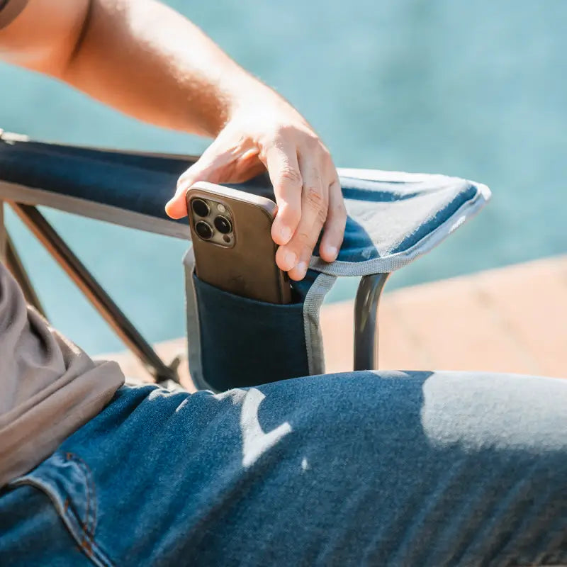 Smooth Motion Kickback Rocker - Choice 345 - RoadTrip Rocker Smooth Motion Camp Chair Detail