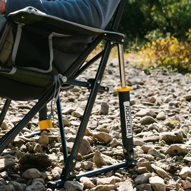 Smooth Motion Kickback Rocker - Choice 345 - RoadTrip Rocker Smooth Motion Camp Chair Detail
