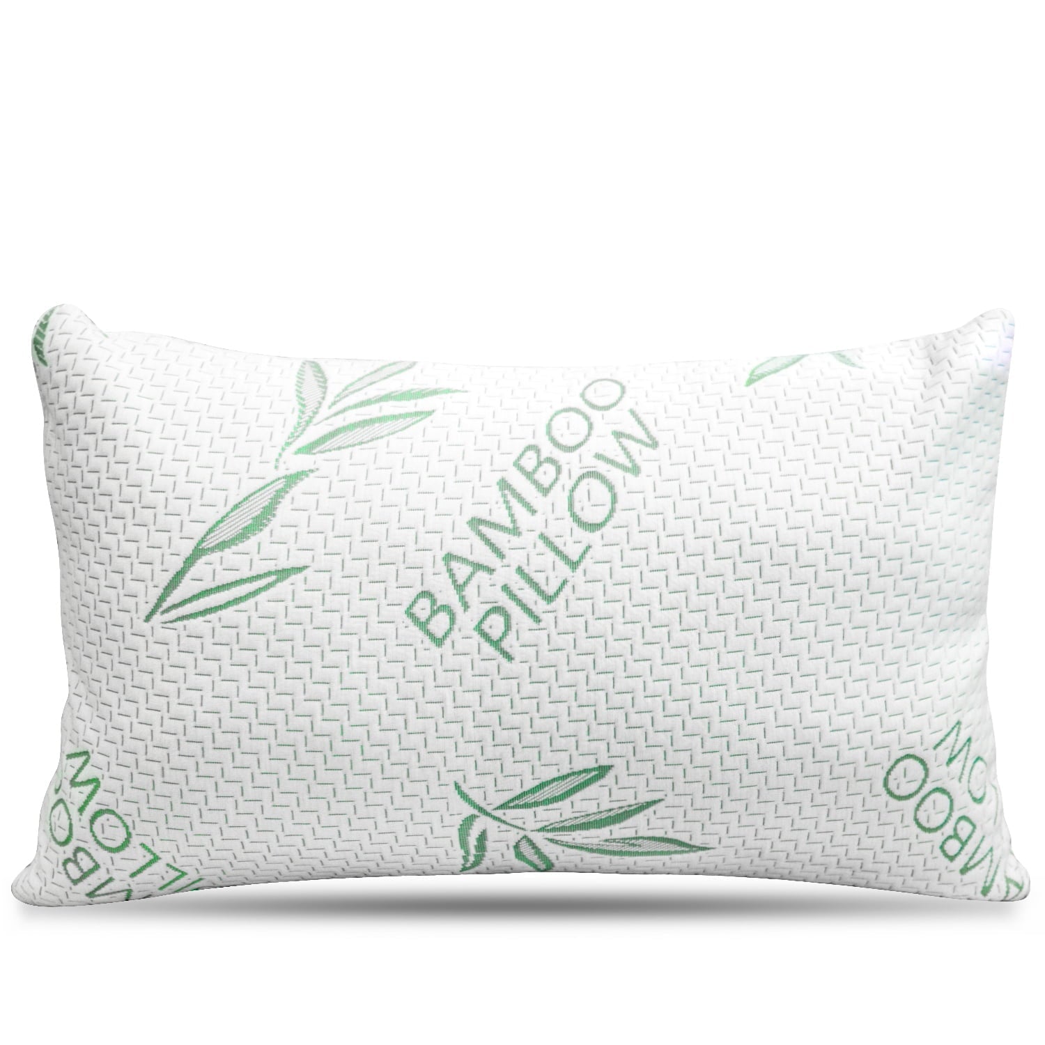 Orthopedic Support King Size Bamboo Pillow, Memory Foam Bed Pillows with Washable Pillowcases, King - Ergonomic Memory Foam Pillow for Neck Pain Support - Default Title