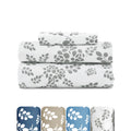 Ultra-Soft Lux Decor Twin Microfiber Bed Sheets - 3 Piece Floral Sheet Set, Soft Breathable Bedding, Wrinlkle Resistant, OEKO-TE... - Premium Ultra-Soft Pillowcase Pair for Sleeping - Default Title