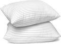 Hotel Collection King Bed Pillows Set of 2- Comfortable Breathable Bed Pillows for Sleeping (White, 20x36) - Hotel Quality Plush Sleeping Pillows - Default Title