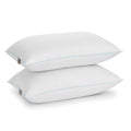 Hotel Collection Classic Stripe Bed Pillows Standard / Queen Size Set Of 2, Enhanced Loft Plush Pillow for All Sleep Positions, 20" x ... - Hotel Quality Plush Sleeping Pillows - Default Title