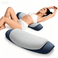 Decorative Plump Lumbar Support Pillow for Bed, Memory Foam Ergonomic Lower Back Support Waist Pillow for Side Back and Stomach Sleepe... - Ergonomic Memory Foam Pillow for Neck Pain Support - Default Title