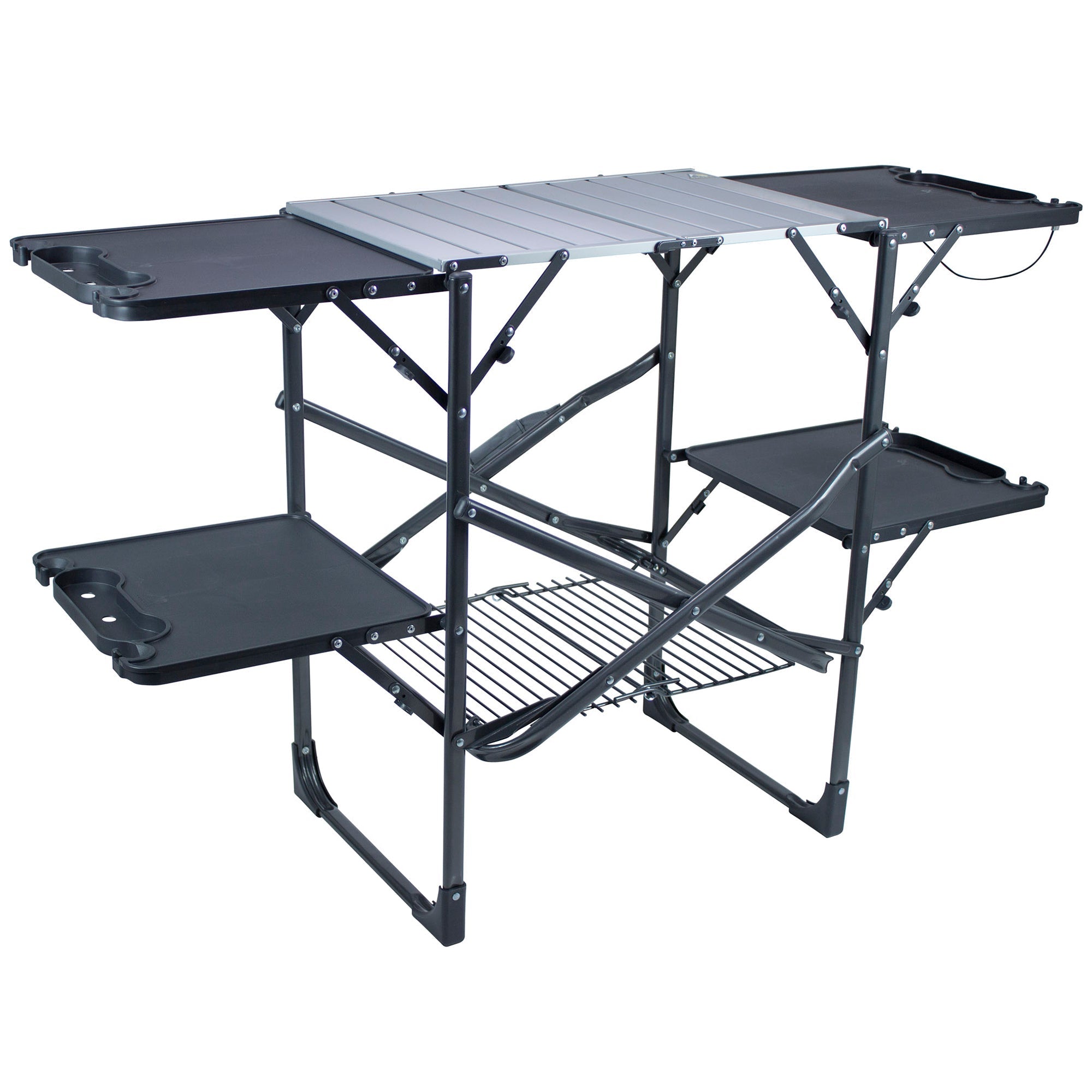 Compact Grilling Slim-Fold Cook Station - Choice 575 - Multi-Purpose Outdoor Culinary Cooking Set - Default Title