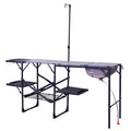 Stainless Steel BBQ Master Cook Station - Choice 171 - Multi-Purpose Outdoor Culinary Cooking Set - Default Title