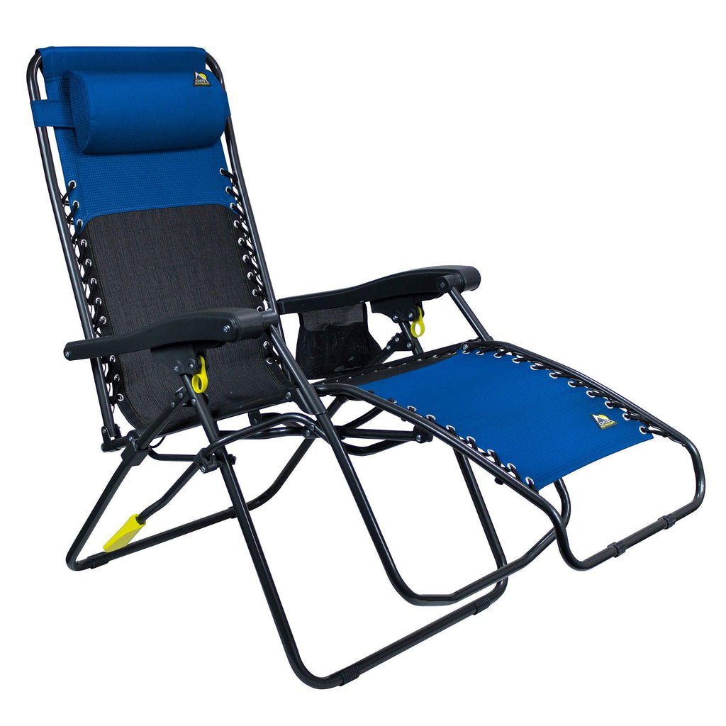 Sand-Friendly Freeform Zero Gravity Lounger Bundle - Choice 507 - Multi-Position Outdoor Beach Chair with Pillow Detail