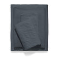 Premium Egyptian Cotton Microfiber Bed Sheet Set, Grey Stone, Full, 4 Pieces - Luxury Bed Sheet Set with Deep Pockets - Default Title