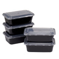 Playful Geometric 5-Pack Snack Meal Prep Containers with Lids, 3-Cup Capacity, BPA-Free, Microwave & Dishwasher Safe, Made fo... - Fun Food Fidget Cookie Squishable Toy - Default Title