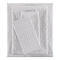 Breathable Luxury 3-Piece 300 Thread Count Grey Flake Cotton Blend Bed Sheet Set, Twin XL - Cooling Hotel Quality Bedding Sheets and Pillowcases - Default Title