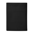 Wrinkle-Resistant Easy Care Solid Rich-Black CVC Cotton Blend Fitted Sheet, Full - Breathable Egyptian Cotton Flat & Fitted Sheets - Default Title