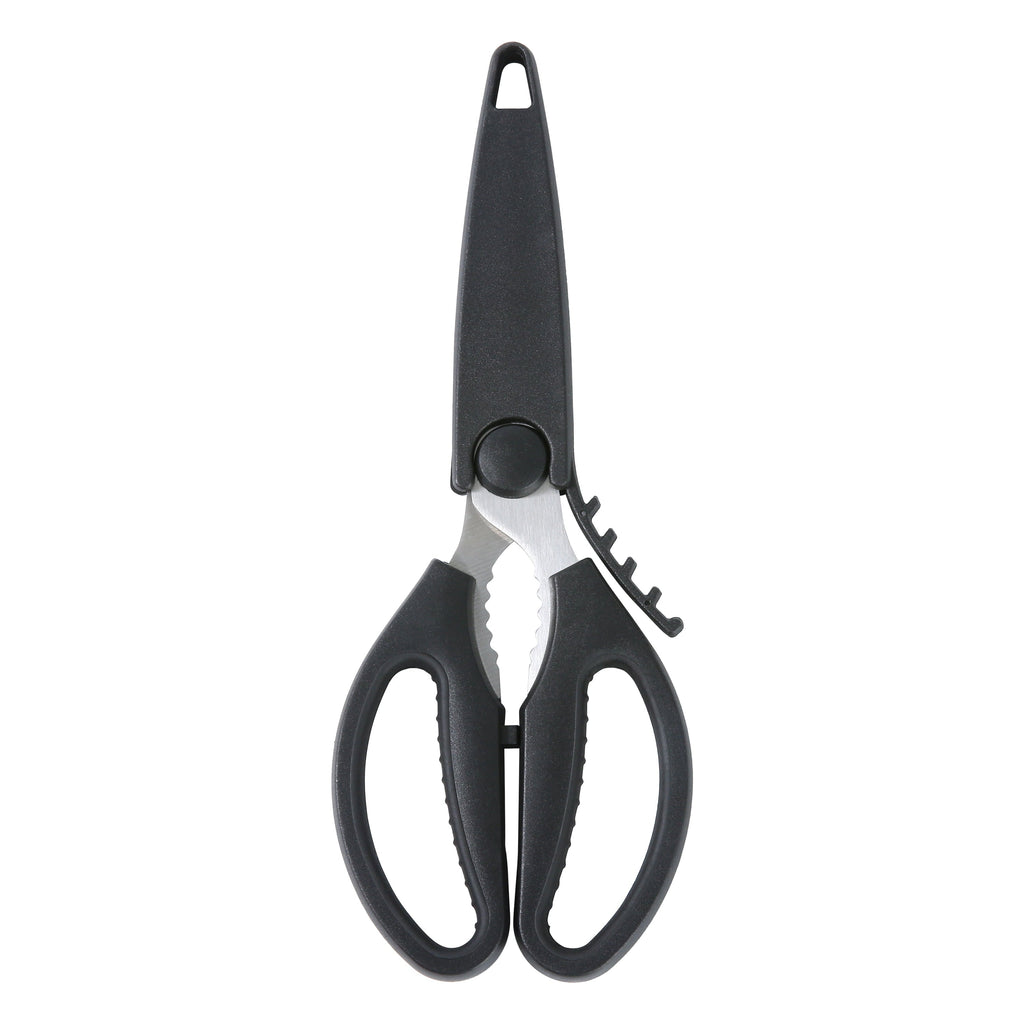 Time-Saving Stainless Steel Multi-Purpose Kitchen Shears with Grip 1 Each - Multi-Functional Manual Food Chopper & Slicer - Default Title