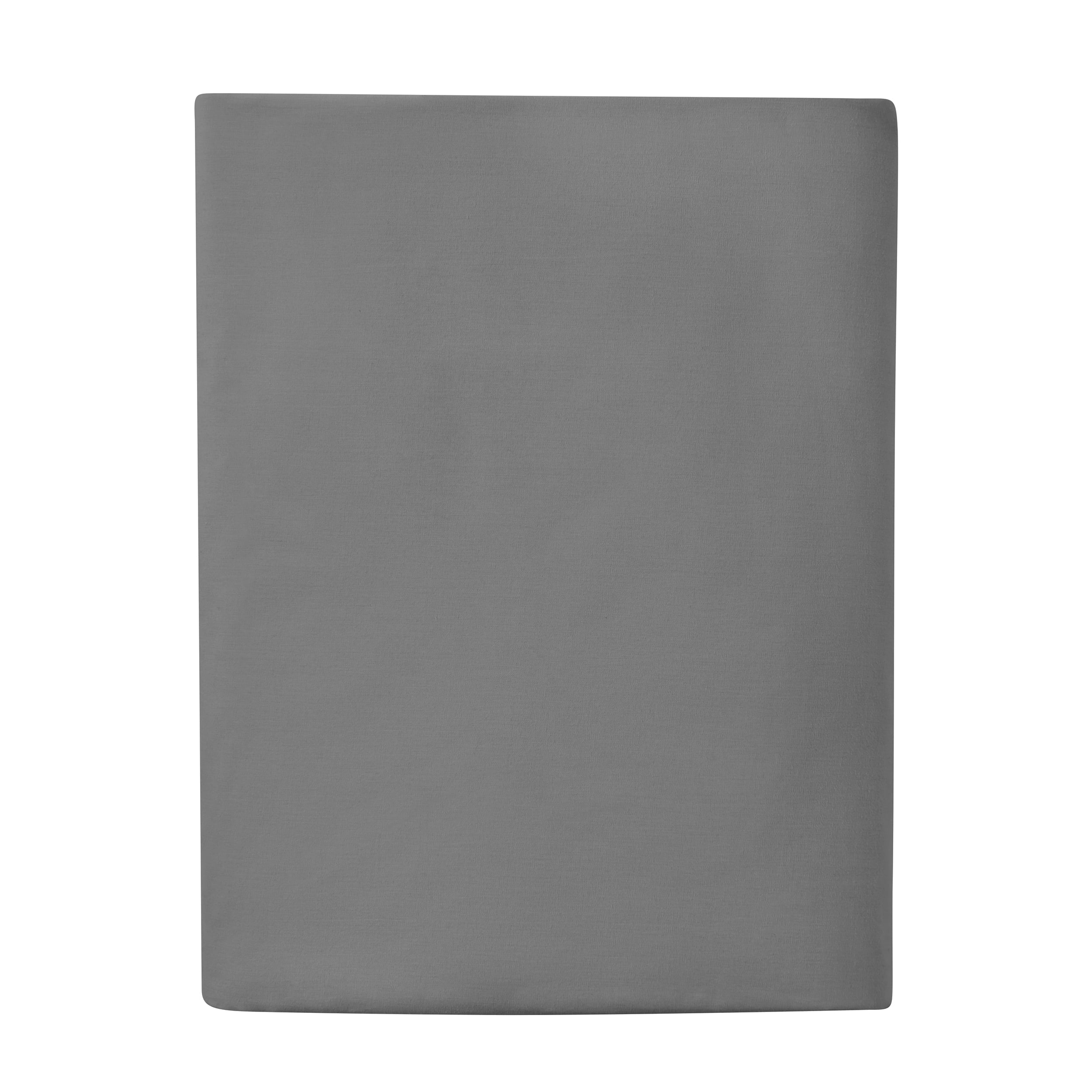 Breathable Luxury Solid Soothing-Gray Cotton Blend Fitted Sheet, Twin/Twin XL - Cooling Hotel Quality Bedding Sheets and Pillowcases - Default Title