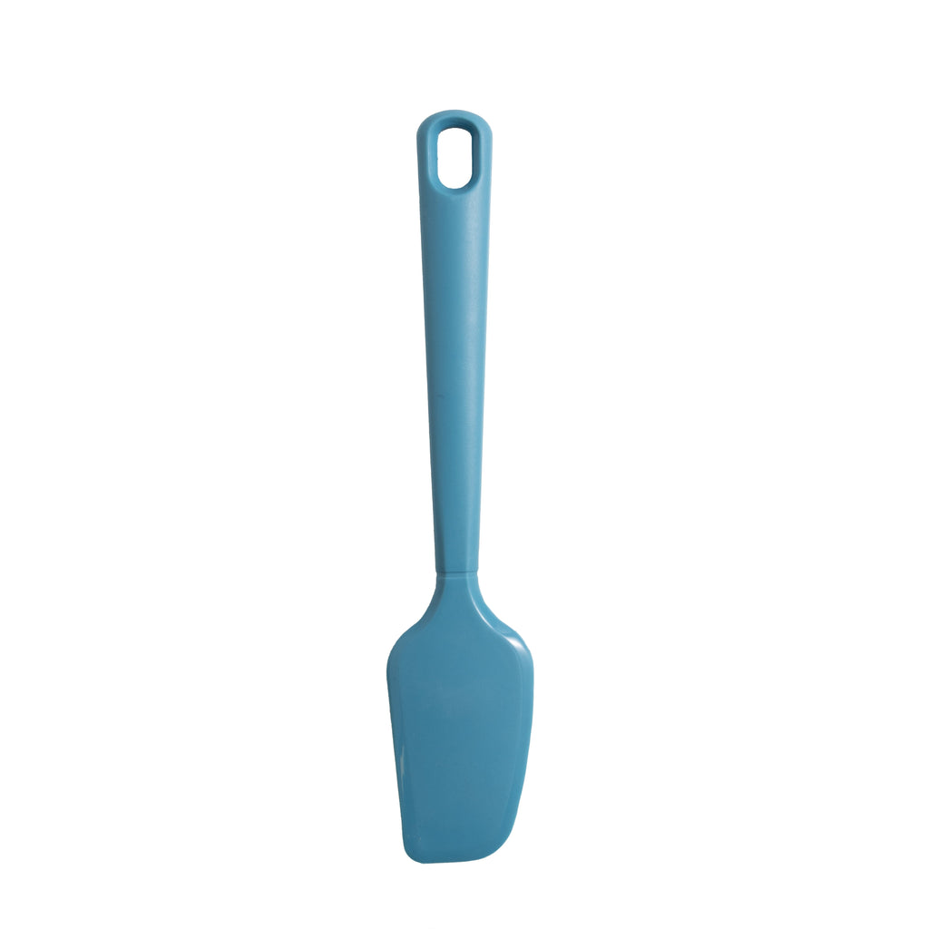 Heavy Duty Silicone Food- Grade Blue 10.55" L Kitchen Spatula - Multi-Purpose Hand Tool for Daily Meal Prep - Default Title
