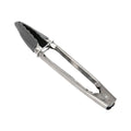 Professional Grade Stainless Steel and Silicone Mini Food Tongs Grey - Professional Kitchen Tool for Culinary Enthusiasts - Default Title
