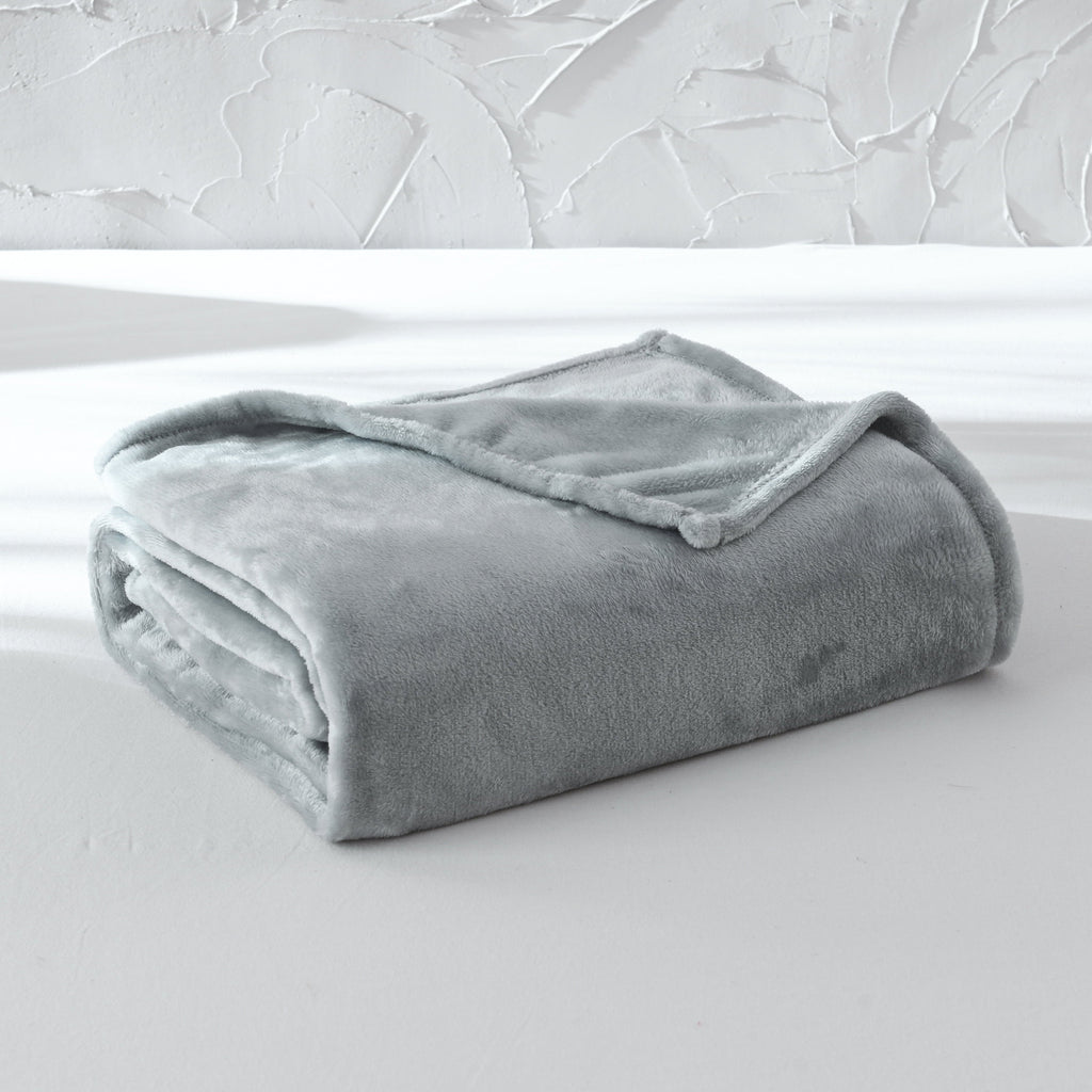 Cozy Fleece Super Soft Plush Blanket, Gray, Twin, Adult/Teen - Cozy Fleece Throw Blanket for Couch & Bed - Default Title