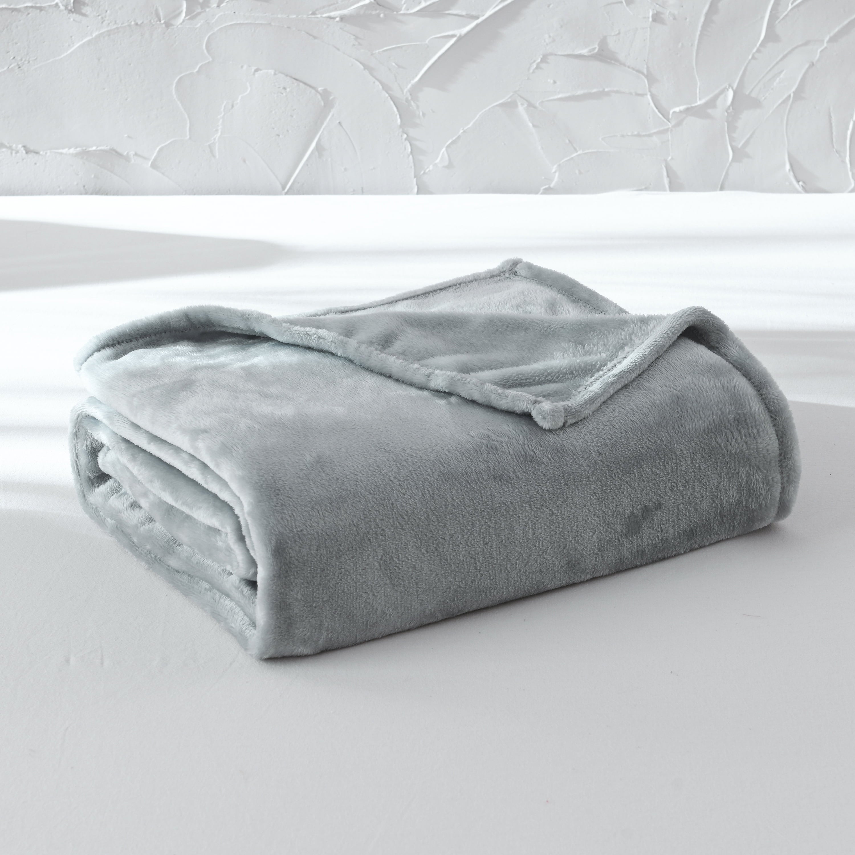 Cozy Fleece Super Soft Plush Blanket, Gray, Twin, Adult/Teen - Cozy Fleece Throw Blanket for Couch & Bed - Default Title