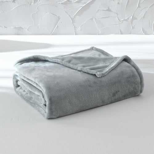 Cozy Fleece Super Soft Plush Blanket, Gray, Twin, Adult/Teen - Cozy Fleece Throw Blanket for Couch & Bed - Default Title