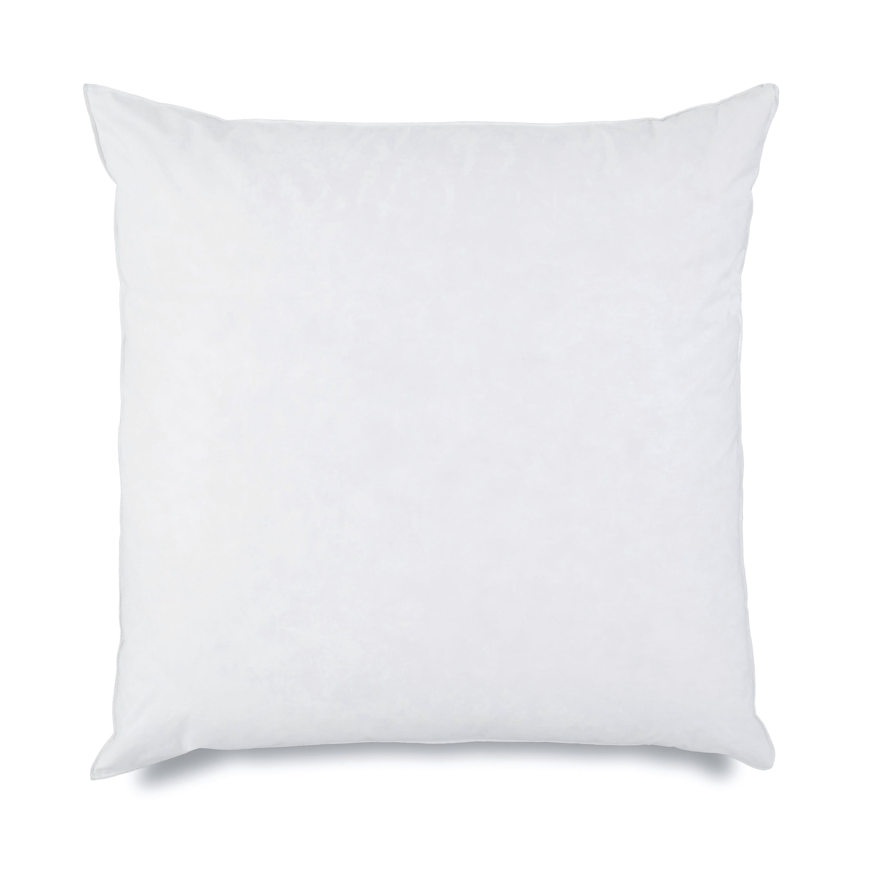 Hotel Collection Down Alternative White Euro Pillow Insert 26x26 – Soft & Durable - Ergonomic Memory Foam Pillow for Neck Pain Support - Default Title