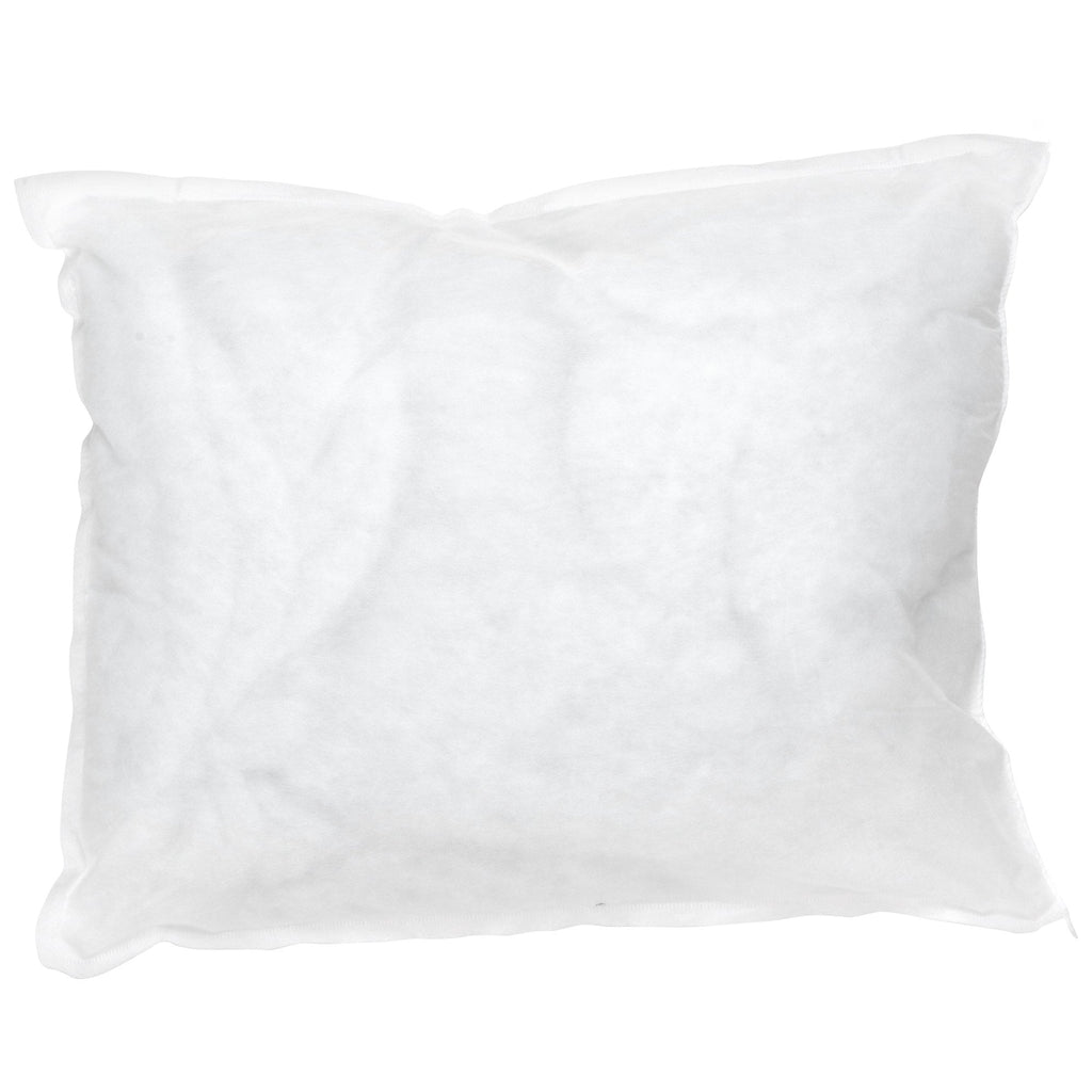 Fluffy Shredded Bed Pillow, 12 x 17 Inch, White, Disposable, 2 Count - Orthopedic Shredded Foam Bed Pillow Set - Default Title