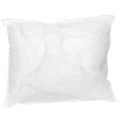 Fluffy Shredded Bed Pillow, 12 x 17 Inch, White, Disposable, 2 Count - Orthopedic Shredded Foam Bed Pillow Set - Default Title