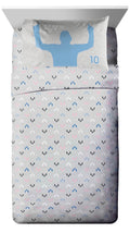 Ultra-Soft Lionel 3 Piece Twin Size Bed Sheet Set - Soccer Theme Bedding for Kids & Teens - Premium Ultra-Soft Pillowcase Pair for Sleeping - Default Title