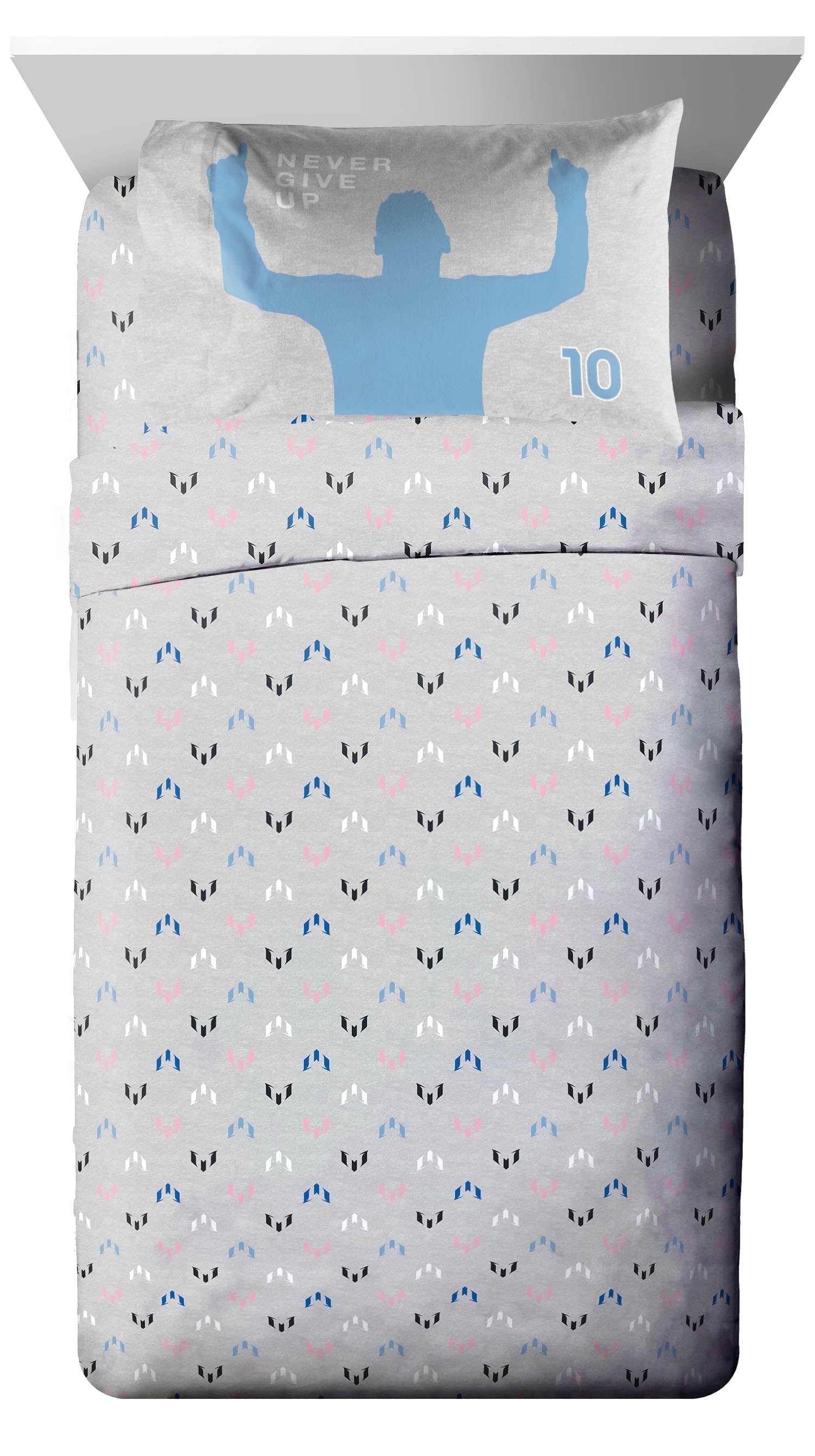 Ultra-Soft Lionel 3 Piece Twin Size Bed Sheet Set - Soccer Theme Bedding for Kids & Teens - Premium Ultra-Soft Pillowcase Pair for Sleeping - Default Title