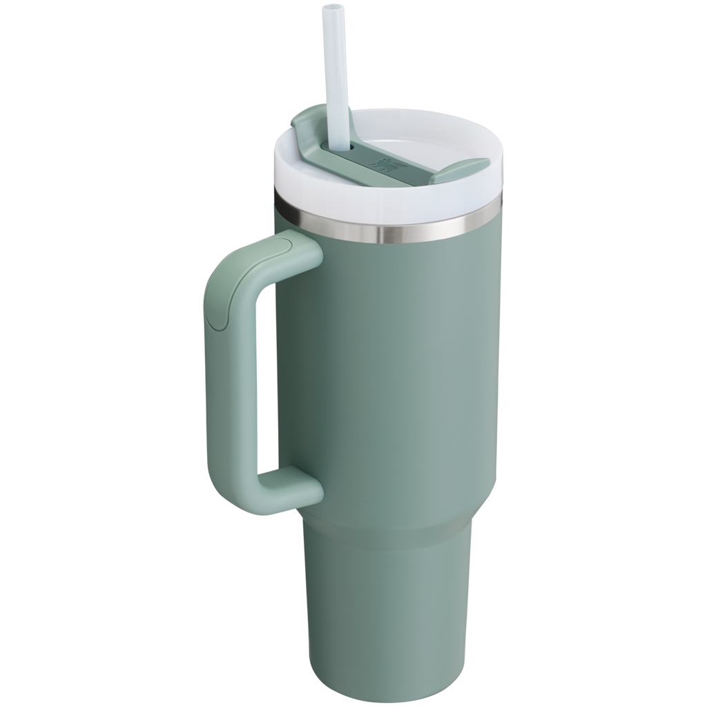 Insulated Travel The Quencher H2.0 Flowstate Tumbler D050X - Double-Wall Vacuum Insulated Travel Tumbler with Straw Detail