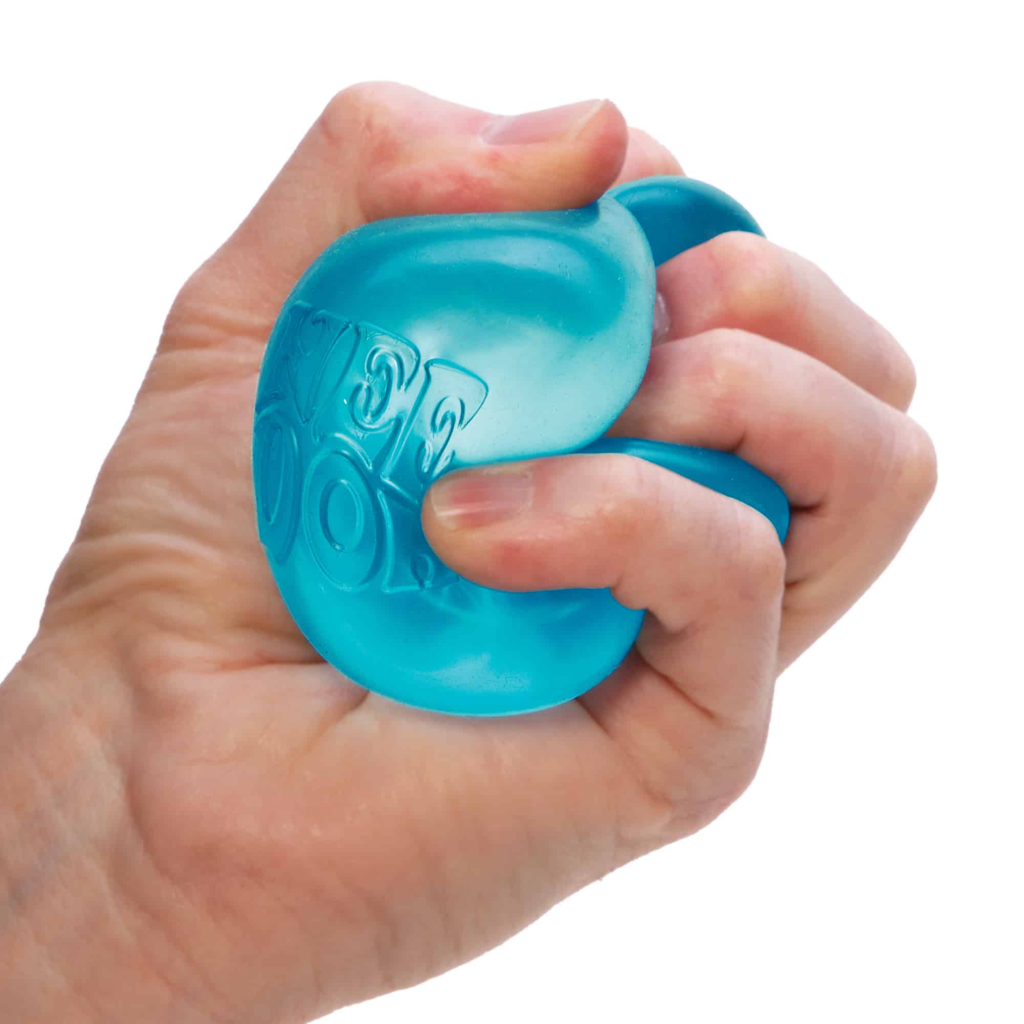 Translucent Jelly NeeDoh Nice Cube | Series Elm Bridge - Nice Cubes Clear Satisfying Crunch Stress Toy Detail