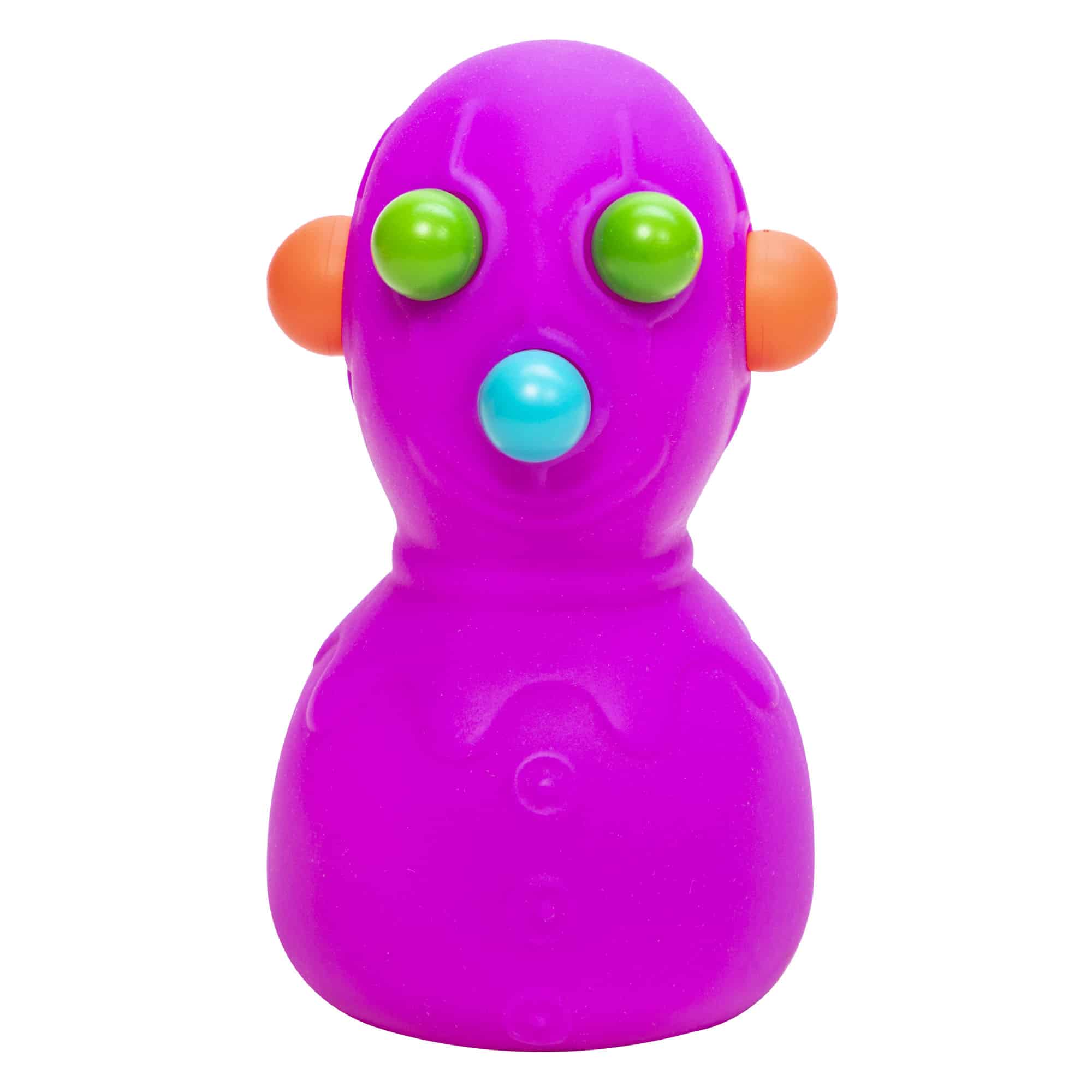 Adorable Character NeeDoh Panic Pete | Signature Seaside Bay - Collectible Shaggy Monster Squishable Toy Detail