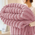 Super Soft Flannel Faux Fur Throw Blanket for Couch, Soft and Thick Double Layer Throw Blanket, Lightweight Plush Fuzzy Luxury Winter Bl... - Cozy Fleece Throw Blanket for Couch & Bed - Default Title
